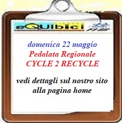 Pedalata Regionale CYCLE 2 RECYCLE